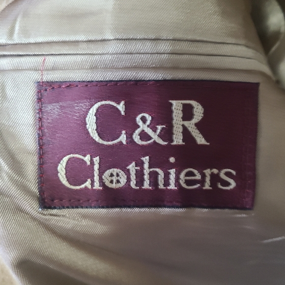 Mens C&R Clothiers 100% Camel Hair Jacket 37 Regular - Picture 3 of 5